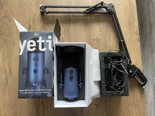 Logitech Blue Yeti Usb Microphone For Pc, Mac, Gaming, Recording + Accesories