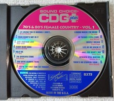 Karaoke Sound Choice Spotlight Series SC8375, 70's and 80's Female Country Vol1