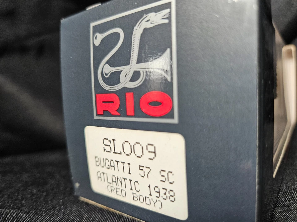 里约 1938 布加迪 57 SC 大西洋红 1: 43 比例 Inv. #3793 — 第 3/3 张图片