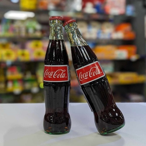 Mexican Coca Cola 355ml x 2 Bottles - Bild 1 von 5