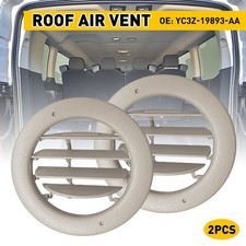 2PCS Roof Headliner AC Heater Air Vents Fit For Ford Transit 2015 to 2025