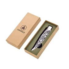 2194  Coltello tascabile ripiegabile LAGUIOLE, stile veneziano/floreale.