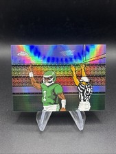 2025 Topps Chrome Football Jalen Hurts Tecmo Bowl Case Hit Eagles SP
