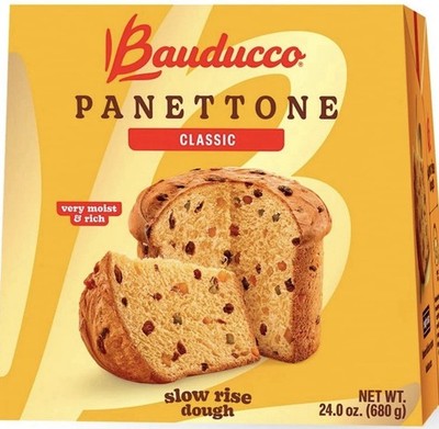 Bauducco Classic Panettone - Moist & Fresh Holiday Cake - Traditional Italian Re