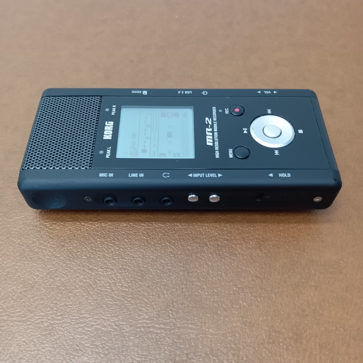KORG MR-2 High Resolution Audio Recorder Used SD Card