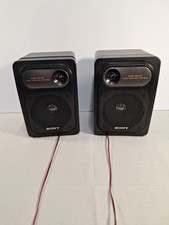 Vintage SONY CFS-1030 Boombox RIGHT  LEFT SPEAKER ONLY