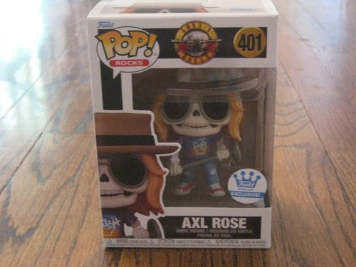 Funko Pop! Rocks Guns N Roses Skeleton  401 Axl  Rose Exclusive