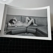 Vintage 1950's Girlie PIN UP Photo Risque B&W Original Nude #300
