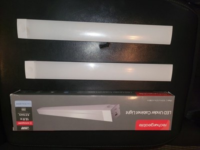 3×Feit Electric LED Under Cabinet Light Rechargeable White 12.5'' 