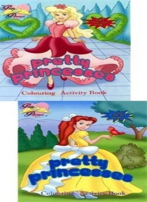 Pretty Princess Colour and Activity Books,