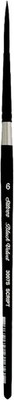 Silver Brush Limited 3007S6 Black Velvet Script Liner Feinspitz Schriftzug