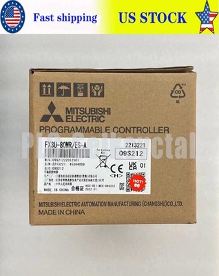 Mitsubishi FX3U-80MR/ES-A PLC Module One New Fast Shipping FX3U80MR/ESA