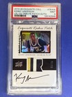KENNY ANDERSON 2013 UD Exquisite Collection 3/35 Patch Auto PSA 9 Georgia Tech