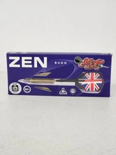 Shot Zen Budo Steel Tip Dart Set-80%-Tungsten-24gm British Flag - Set Of 3