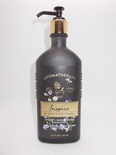 Bath  Body Works Aromatherapy Inspire Violet Sandalwood and Eucalyptus Lotion