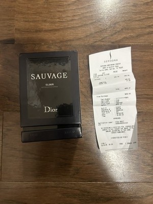 Dior Sauvage Elixir Vaporisateur Spray Men's Fragrance 3.4 fl oz Regular Size