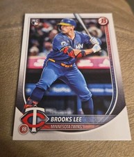 2025 Bowman - Brooks Lee (RC) Base Rookie #72 - Minnesota Twins