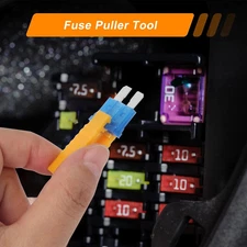 180 PCS Car Fuses Assortment Kit, with Car Fuse Tester and Fuse Puller,  Blad...