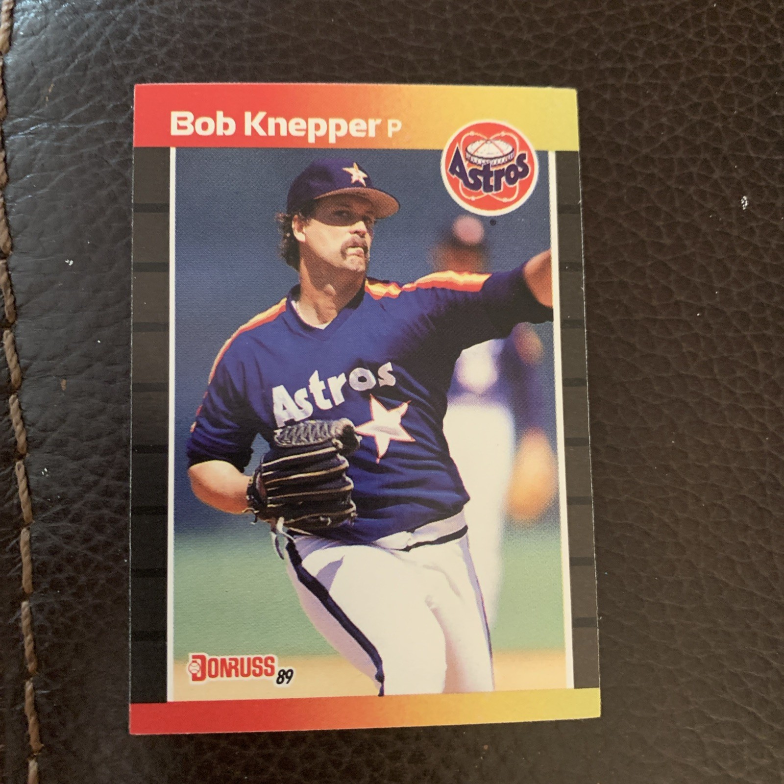 1989 Donruss #123 Bob Knepper Houston Astros