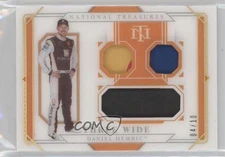2021 Panini National Treasures Three Wide Holo Gold 4/10 Daniel Hemric 0n1s