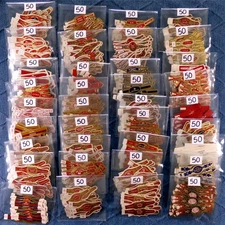 1800 CIGAR BANDS: Worldwide Vintage Bulk Lot (36 Brands) Band Labels Collection