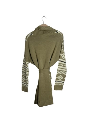 Love By Design sz Medium Open front cardigan with belt NEW womens - Picture 3 of 4