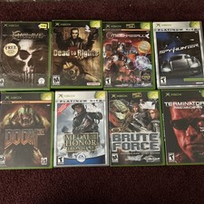 Big Original Xbox Lot 8 Games Tested Working With Booklets