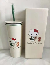 Starbucks Hello Kitty 50th Anniversary Cup 473ml/16Oz Christmas  Gift