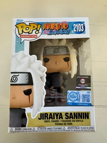 Funko Pop! - JIRAIYA SANNIN - Naruto Shippuden - Chalice Collectibles - 2103