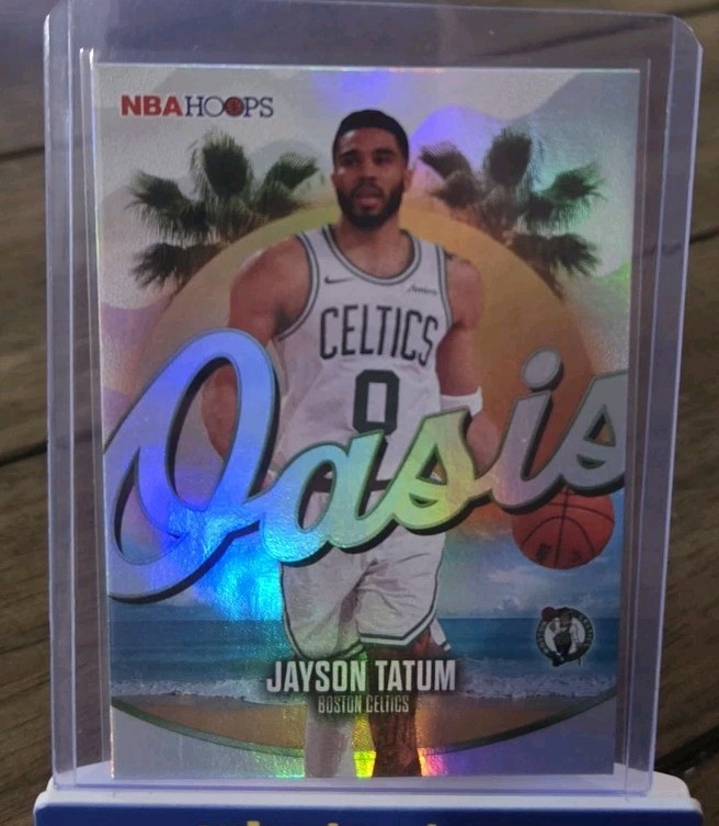 Jayson Tatum 2025-26 Topps NBA Hoops Oasis Insert O14 O-14 Case Hit Celtics SSP
