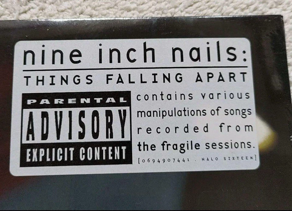 Nine Inch Nails Things Falling Apart 2LP Vinyl 2000 Records First Press Hype NEW - Image 3 of 4
