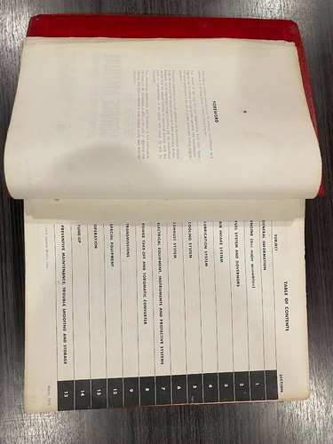 1973 Detroit Diesel Series 53 Engines Maintenance Book - Picture 6 of 6