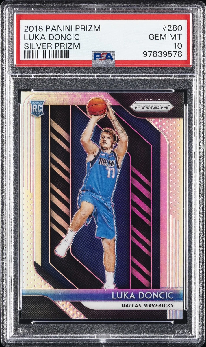 Luka Dončić 10 Graded Basketball Rookie Sports Trading Cards