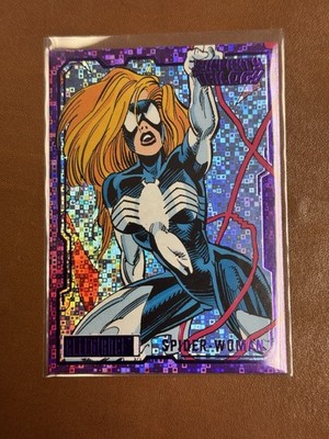 2023 Marvel Allegiance Infinity Trilogy Purple Box Spider Woman /99