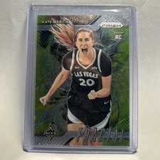 2024 Panini Prizm WNBA - Fractal Kate Martin #6 Green Prizm (RC)