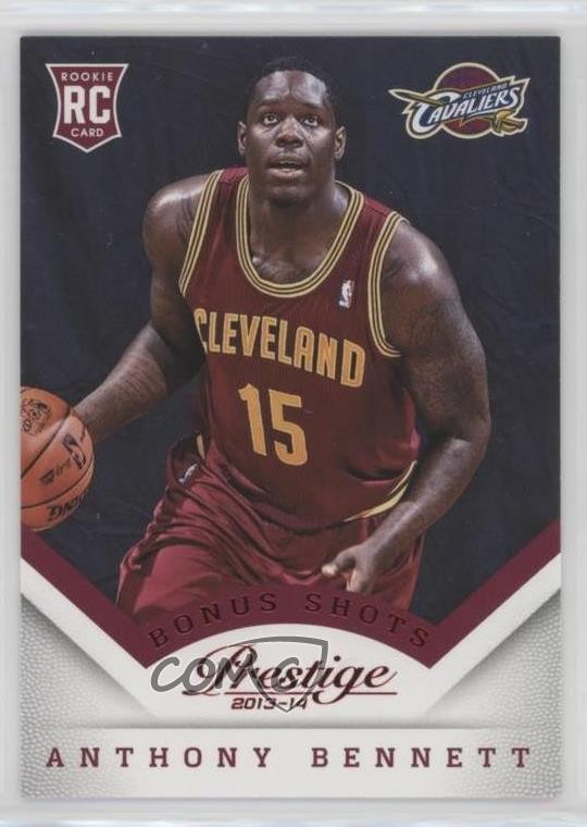 2013-14 Panini Prestige Red Bonus Shots Anthony Bennett #161 Rookie RC 0r9h