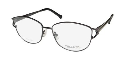 TIMEX 8:23 AM TITANIUM FITS LARGE LENS OVERSIZED OPTICAL EYEGLASS FRAME/GLASSES
