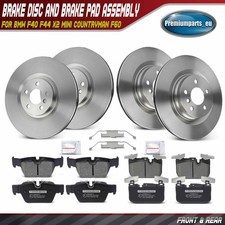 Front & Rear Brake Discs & Brake Pads for BMW M135i M235i 2019-2025 X2 2018-2023