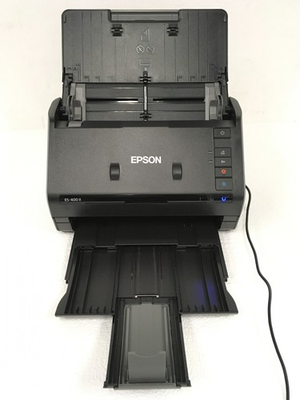 #ad #ad Epson WorkForce ES 400 II Color Duplex Document Scanner No Ac Adapter WORKING $189.99