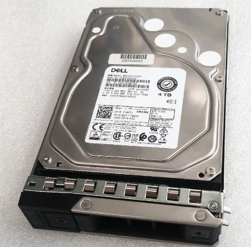 DELL server hard disk 4TB 7.2K SAS 12G 3.5 01MVTT MG04SCA40ENY without tray - Afbeelding 2 van 3