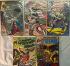 Amazing Spider-Man (Marvel): 328, 339, Ann #18, plus 3 more, (VG or better)