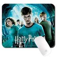 Harry Potter Multicoloured 220 Anti-Rutsch Mauspad Mousepad 22X18Cm Hermine Ron