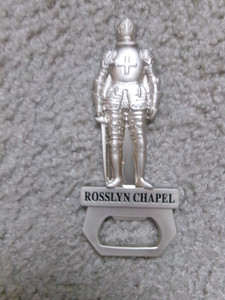Rosslyn Chapel Knight Bottle Opener