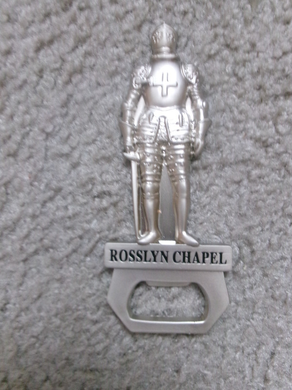 Rosslyn Chapel Knight Bottle Opener
