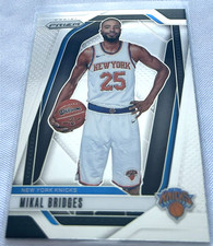 2024-25 Panini Prizm Basketball Mikal Bridges New York Knicks base card #15