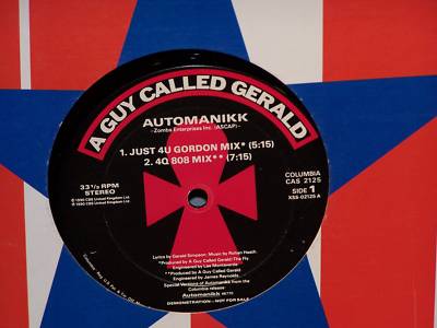 A Guy Called Gerald - Automanikk 5 different vers. Rare NM