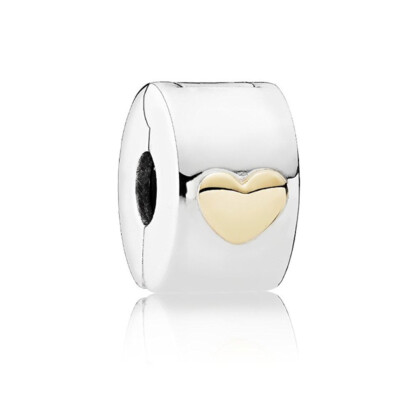 Pandora Women's Classic Heart Fixed Clip Charm 792080