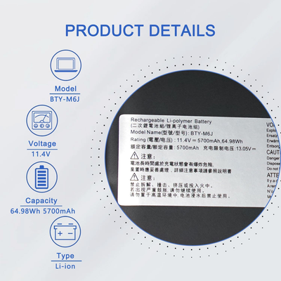 Batería Para Portátil MSI GS63/GS73/WS63 – Compatible Con Modelos GS63VR, GS73VR, WS63VR Y Otros