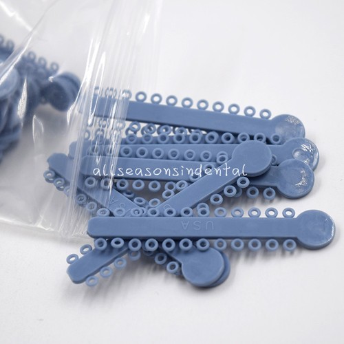 1008 Pcs Dental Orthodontics Elastic Ligature Ties Transparent 45 Colors Option - Picture 38 of 54