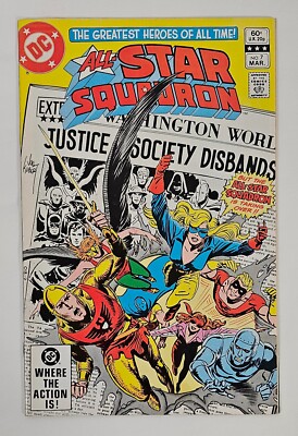 All-Star Squadron #7 Mar 1982 The Greatest Heros of All Time! DC Comics